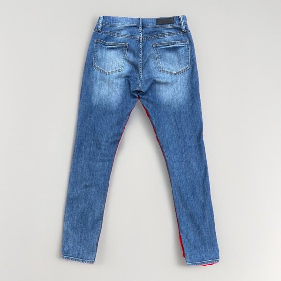 Articles Of Society Jeans Slim Dylan Womens Size 30 Comfort Stretch Midrise Dark - Picture 2 of 9